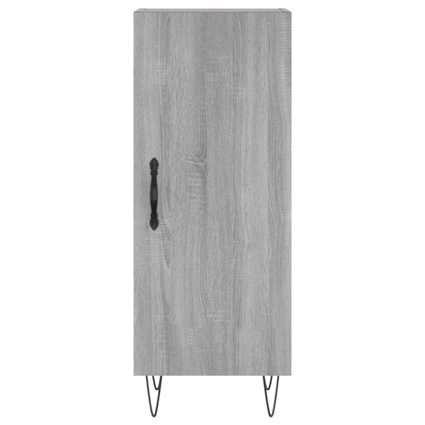 Graues Sideboard Egido 34,5x34x90cm (Holz)