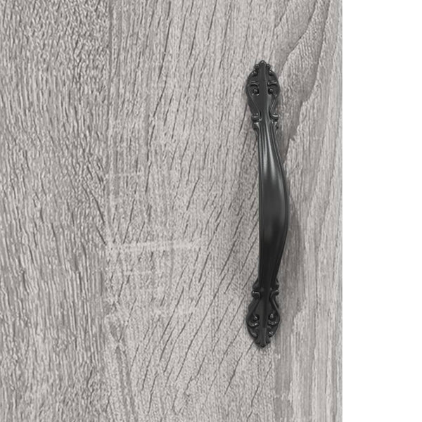 Graues Sideboard Egido 34,5x34x90cm (Holz)