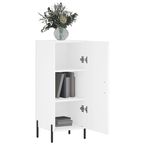 Ielcita Sideboard weiß 34,5x34x90cm (Holz)