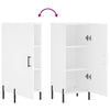 Ielcita Sideboard weiß 34,5x34x90cm (Holz)