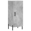 Betongraues Sideboard Ielcita 34,5x34x90cm (Holz)
