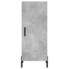 Betongraues Sideboard Ielcita 34,5x34x90cm (Holz)