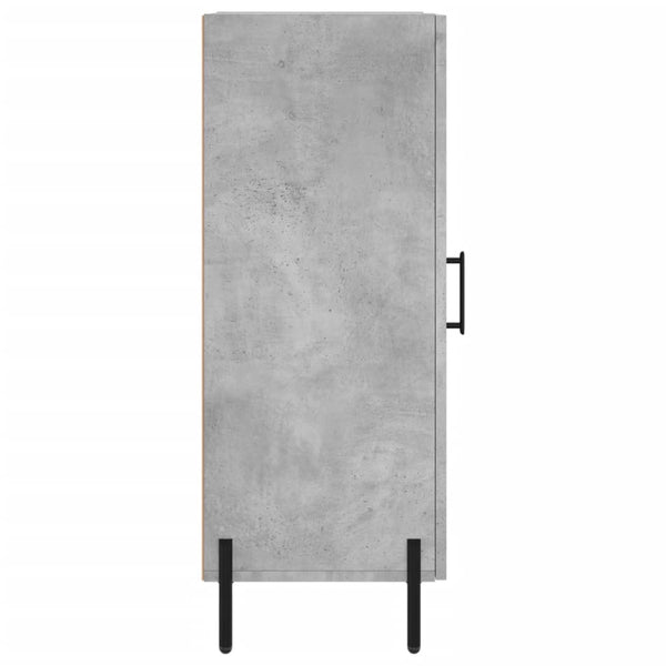 Betongraues Sideboard Ielcita 34,5x34x90cm (Holz)