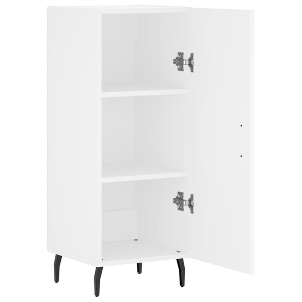 Weißes Sideboard Zmioara 34,5x34x90cm (Holz)