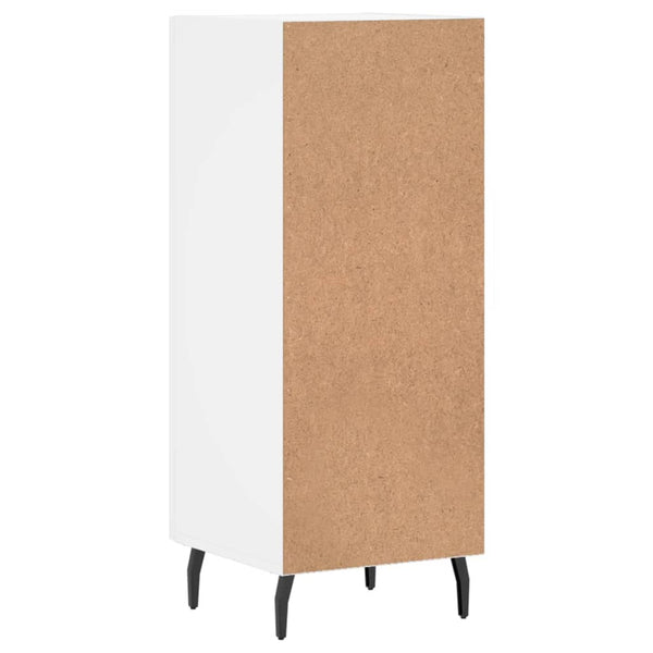 Weißes Sideboard Zmioara 34,5x34x90cm (Holz)