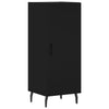 Schwarze Kommode Zmioara 34,5x34x90cm (Holz)