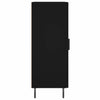 Schwarze Kommode Zmioara 34,5x34x90cm (Holz)