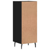 Schwarze Kommode Zmioara 34,5x34x90cm (Holz)