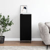Schwarze Kommode Zmioara 34,5x34x90cm (Holz)