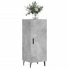 Betongraues Sideboard Zmioara 34,5x34x90cm (Holz)