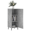 Betongraues Sideboard Zmioara 34,5x34x90cm (Holz)