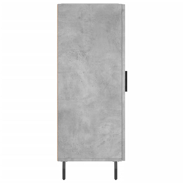 Betongraues Sideboard Zmioara 34,5x34x90cm (Holz)