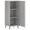 Graues Sideboard Zmioara 34,5x34x90cm (Holz)