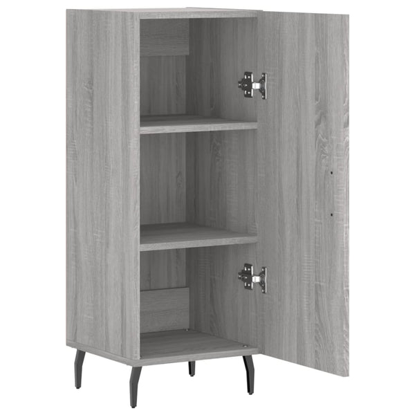 Graues Sideboard Zmioara 34,5x34x90cm (Holz)