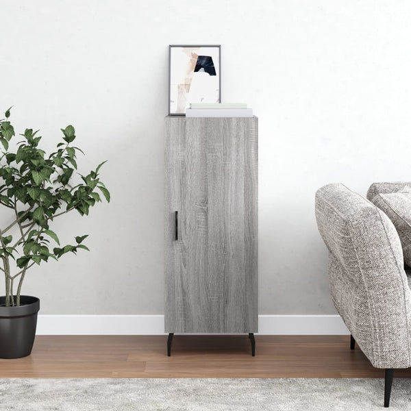 Graues Sideboard Zmioara 34,5x34x90cm (Holz)