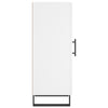 Weißes Sideboard Romello 34,5x34x90cm (Holz)