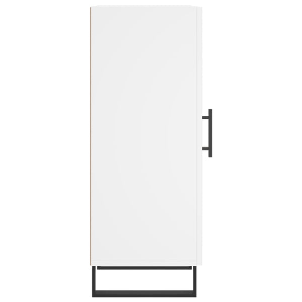 Weißes Sideboard Romello 34,5x34x90cm (Holz)