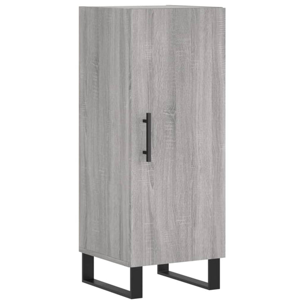 Graues Sideboard Romello 34,5x34x90cm (Holz)