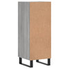 Graues Sideboard Romello 34,5x34x90cm (Holz)