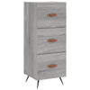 Graues Sideboard Bahtiar 34,5x34x90cm (Holz)