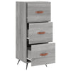 Graues Sideboard Bahtiar 34,5x34x90cm (Holz)