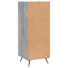 Graues Sideboard Bahtiar 34,5x34x90cm (Holz)