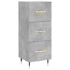 Betongraues Sideboard Machedon 34,5x34x90cm (Holz)