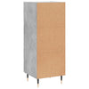 Betongraues Sideboard Machedon 34,5x34x90cm (Holz)