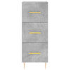 Betongraues Sideboard Nadyde 34,5x34x90cm (Holz)