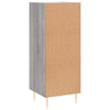 Graues Sideboard Nadyde 34,5x34x90cm (Holz)