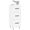 Weißes Sideboard Ciolac 34,5x34x90cm (Holz)