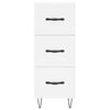 Weißes Sideboard Ciolac 34,5x34x90cm (Holz)