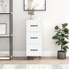 Weißes Sideboard Ciolac 34,5x34x90cm (Holz)