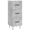 Betongraues Sideboard Ciolac 34,5x34x90cm (Holz)