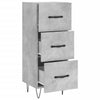 Betongraues Sideboard Ciolac 34,5x34x90cm (Holz)