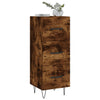 Ablageschrank Ciolac aus Räuchereiche 34,5x34x90cm (Holz)