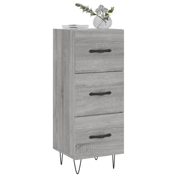 Graues Sideboard Ciolac 34,5x34x90cm (Holz)