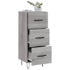 Graues Sideboard Ciolac 34,5x34x90cm (Holz)