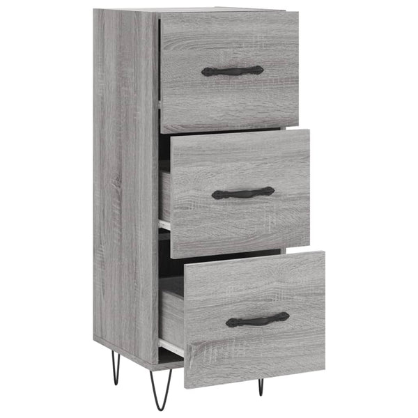 Graues Sideboard Ciolac 34,5x34x90cm (Holz)