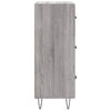 Graues Sideboard Ciolac 34,5x34x90cm (Holz)