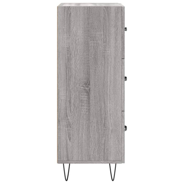 Graues Sideboard Ciolac 34,5x34x90cm (Holz)