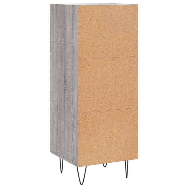 Graues Sideboard Ciolac 34,5x34x90cm (Holz)