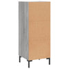 Graues Sideboard Garyfalia 34,5x34x90cm (Holz)