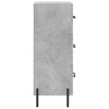 Betongraues Sideboard Tvetanca 34,5x34x90cm (Holz)