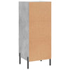 Betongraues Sideboard Tvetanca 34,5x34x90cm (Holz)