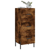Räuchereiche Sideboard Tvetanca 34,5x34x90cm (Holz)