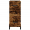 Räuchereiche Sideboard Tvetanca 34,5x34x90cm (Holz)