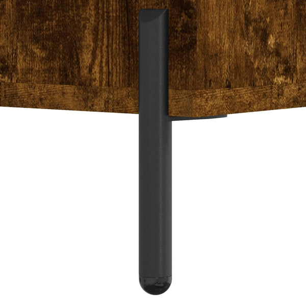 Räuchereiche Sideboard Tvetanca 34,5x34x90cm (Holz)
