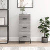 Graues Sideboard Tvetanca 34,5x34x90cm (Holz)