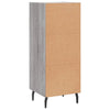 Graues Sideboard Istafie 34,5x34x90cm (Holz)